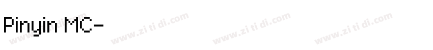 Pinyin MC字体转换